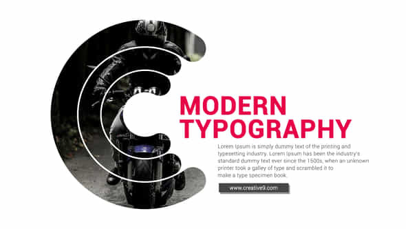 Typography Slides - VideoHive 45608954