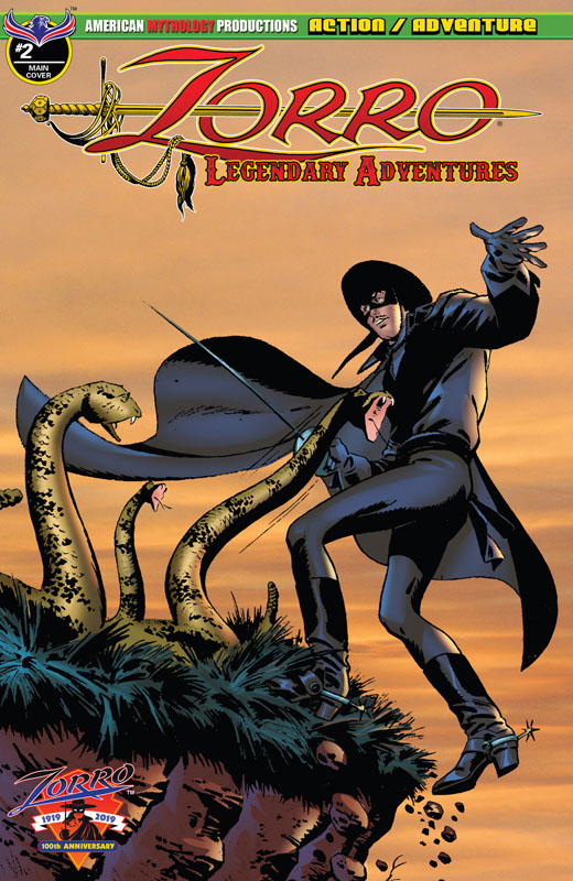 Zorro - Legendary Adventures #1-4 (2018-2019) Complete Zorro - Legendary Adventures #1-4 (2018-2019) Complete