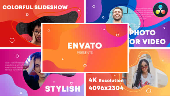 Colorful Slideshow for - VideoHive 38928537