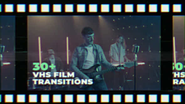 FIlm VHS Transitions - VideoHive 48140871