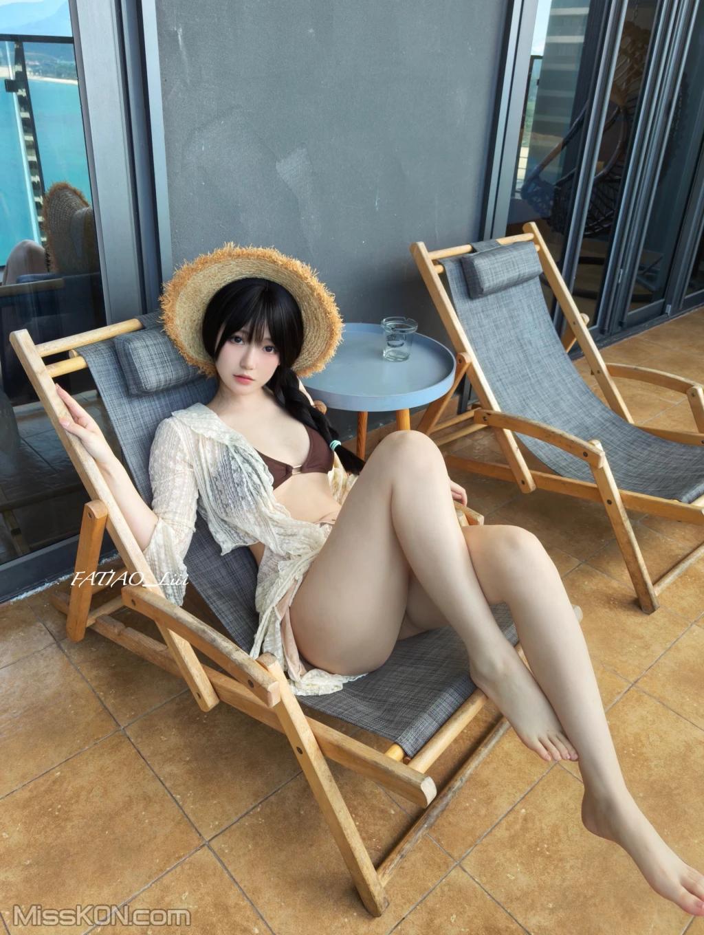 Coser@发条少女 (迷之呆梨): 2024年8月fantia会员订阅合集(8套） (130 photos)(103)