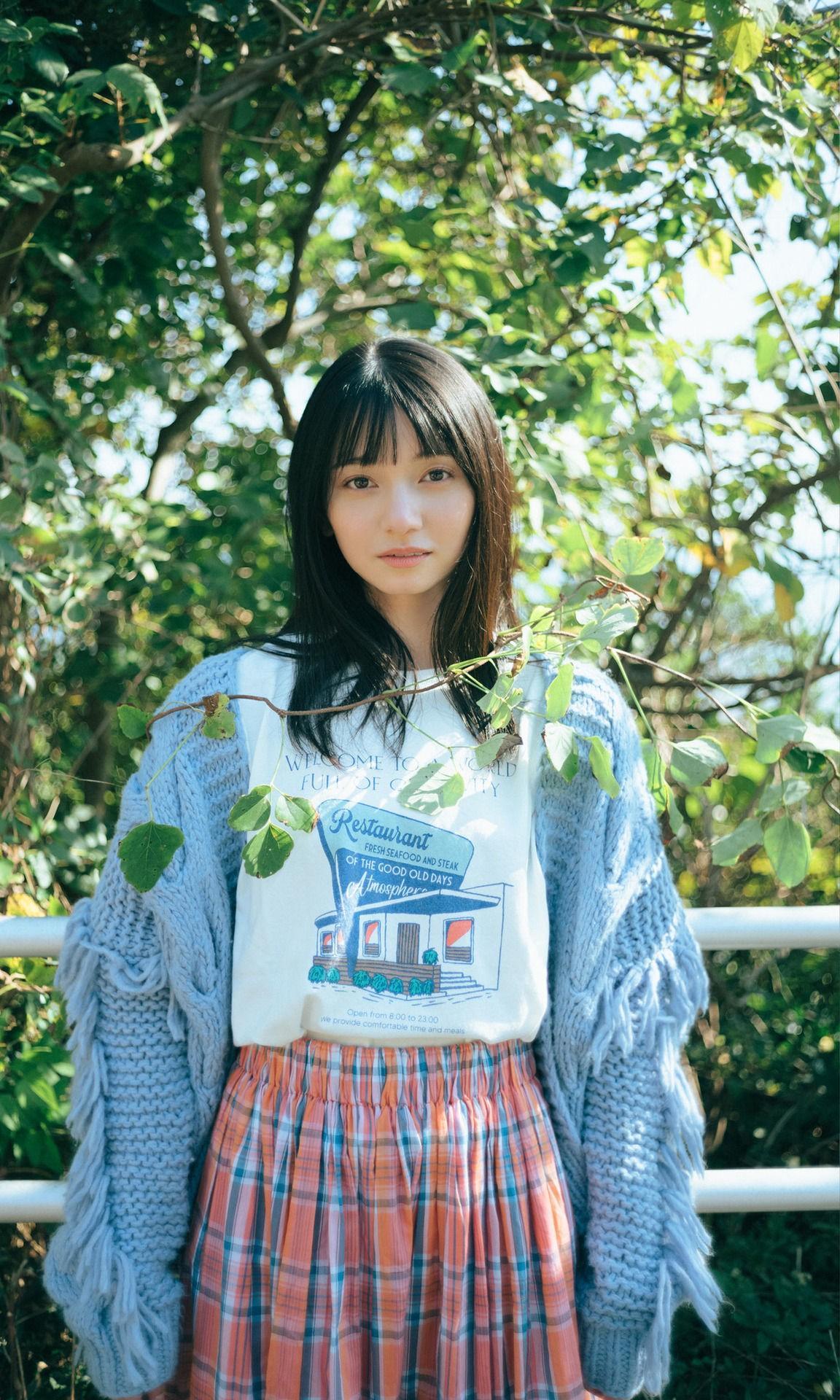 Fuuka Kumazawa 熊澤風花, 週プレ Photo Book 「またたく。」 Set.02(4)