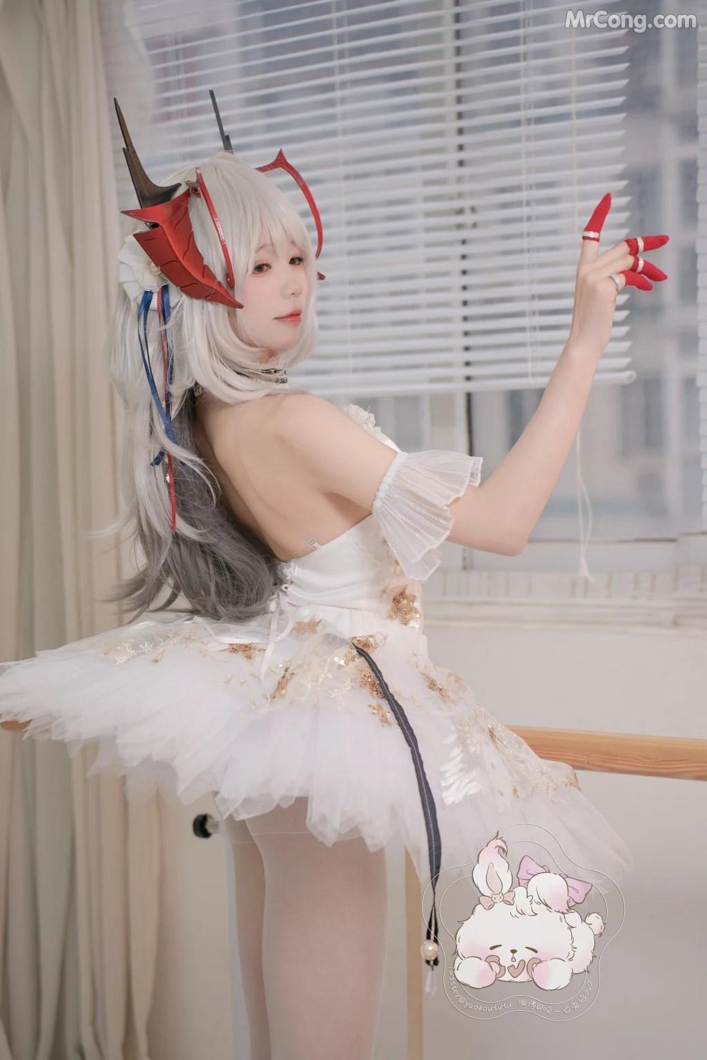 Coser@黏黏团子兔: W天鹅之舞 (55 photos )(51)
