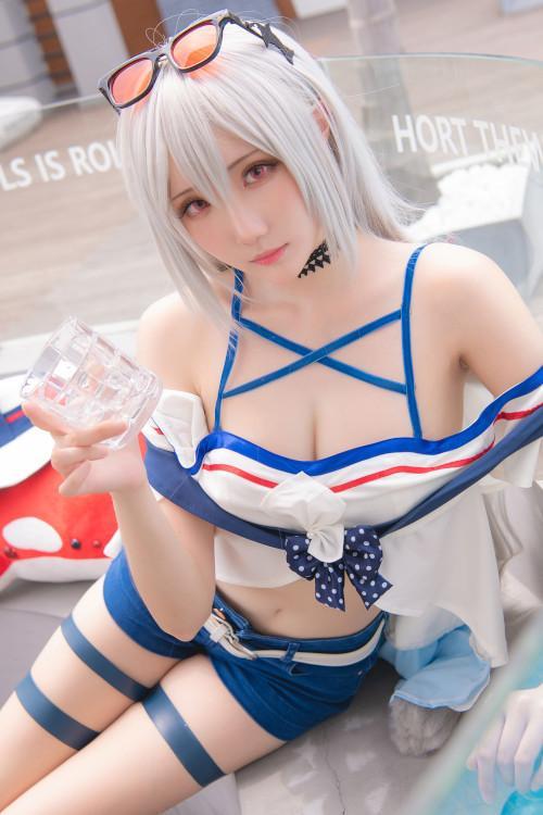 Cosplay 瓜希酱 斯卡蒂