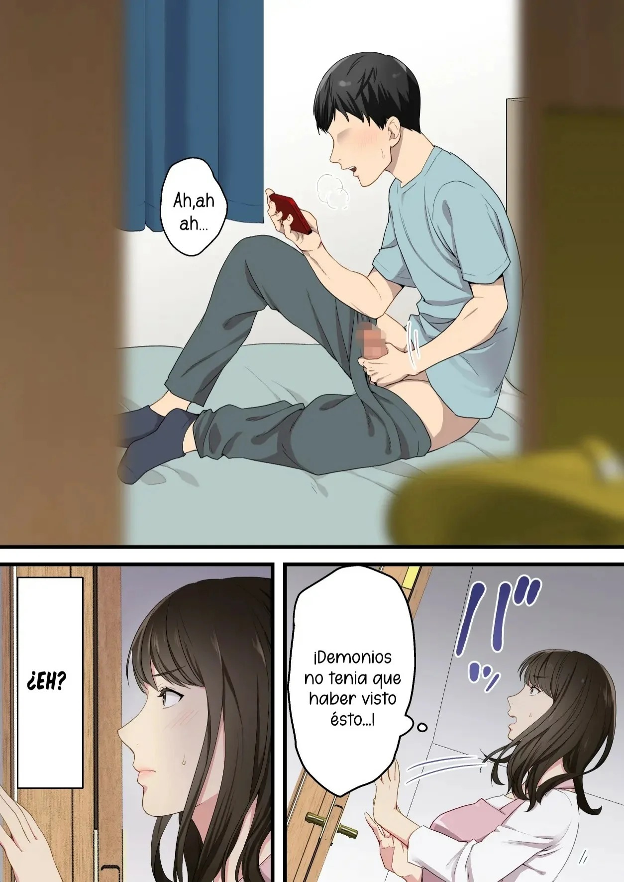 [Yuriko Club] Naka no Warukatta Haha to Musuko ga Amaama Couple ni Naru made [Spanish] [McLovin] [Digital]