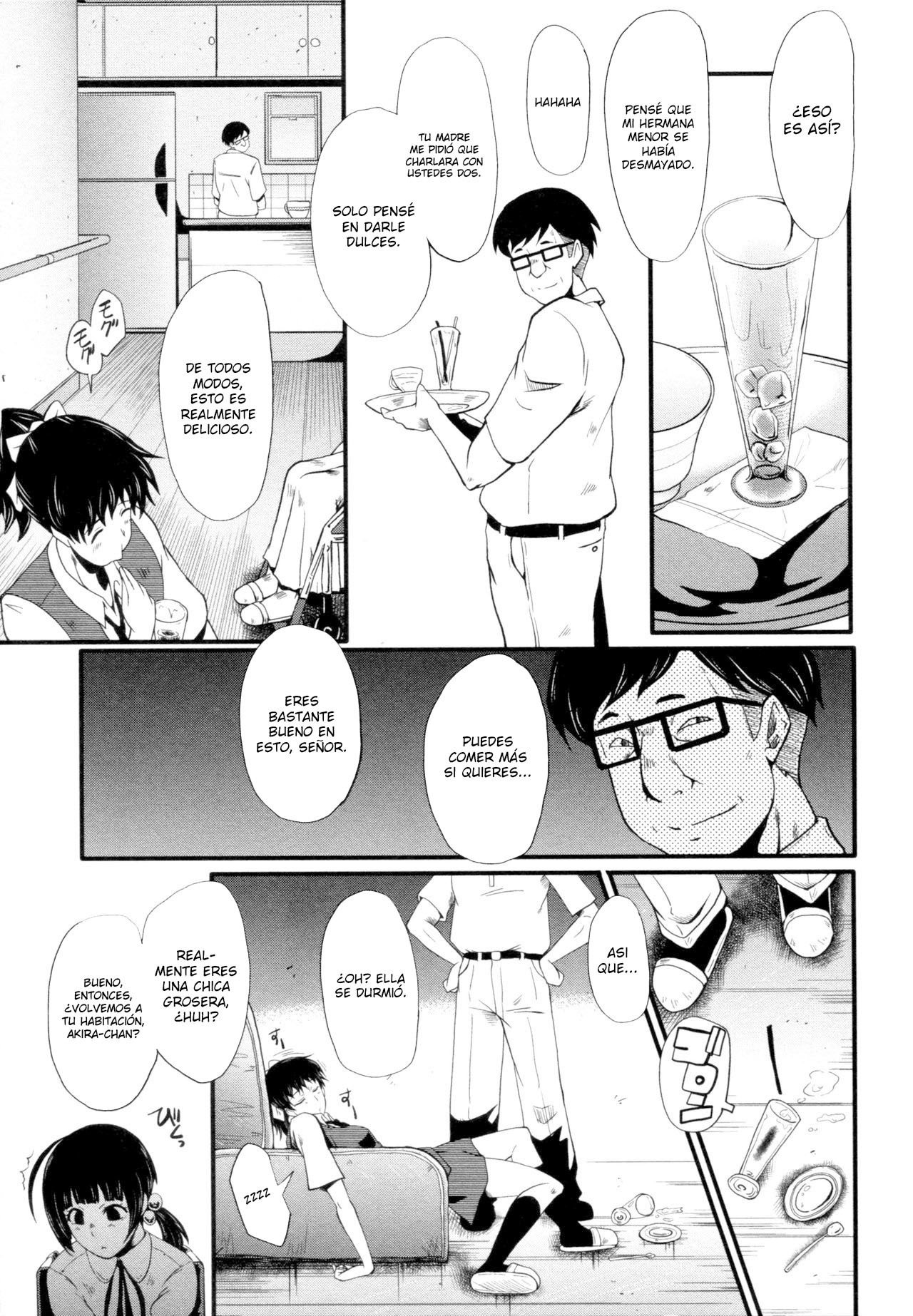 [SINK] Tanoshiki Wagaya Ch. 6 (Yaribeya no Oyako) (BUSTER COMIC 2016-05) [Spanish] [Digital]