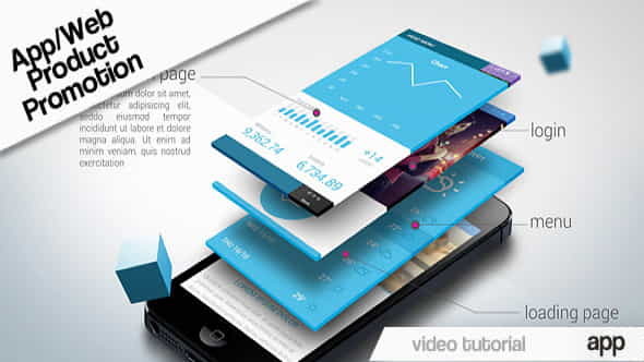 App Web Product Promotion - VideoHive 6554087