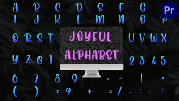 Joyful Alphabet - VideoHive 36682564