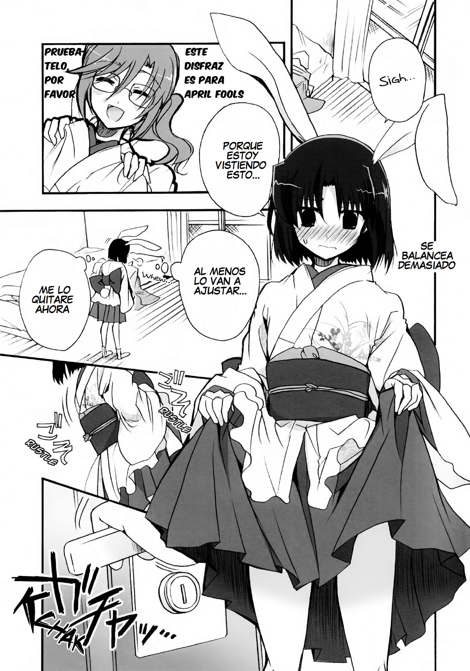 Kubi kiri Bunny Ryougi Shiki chan no Ecchi na Hon Chapter-1 - 4