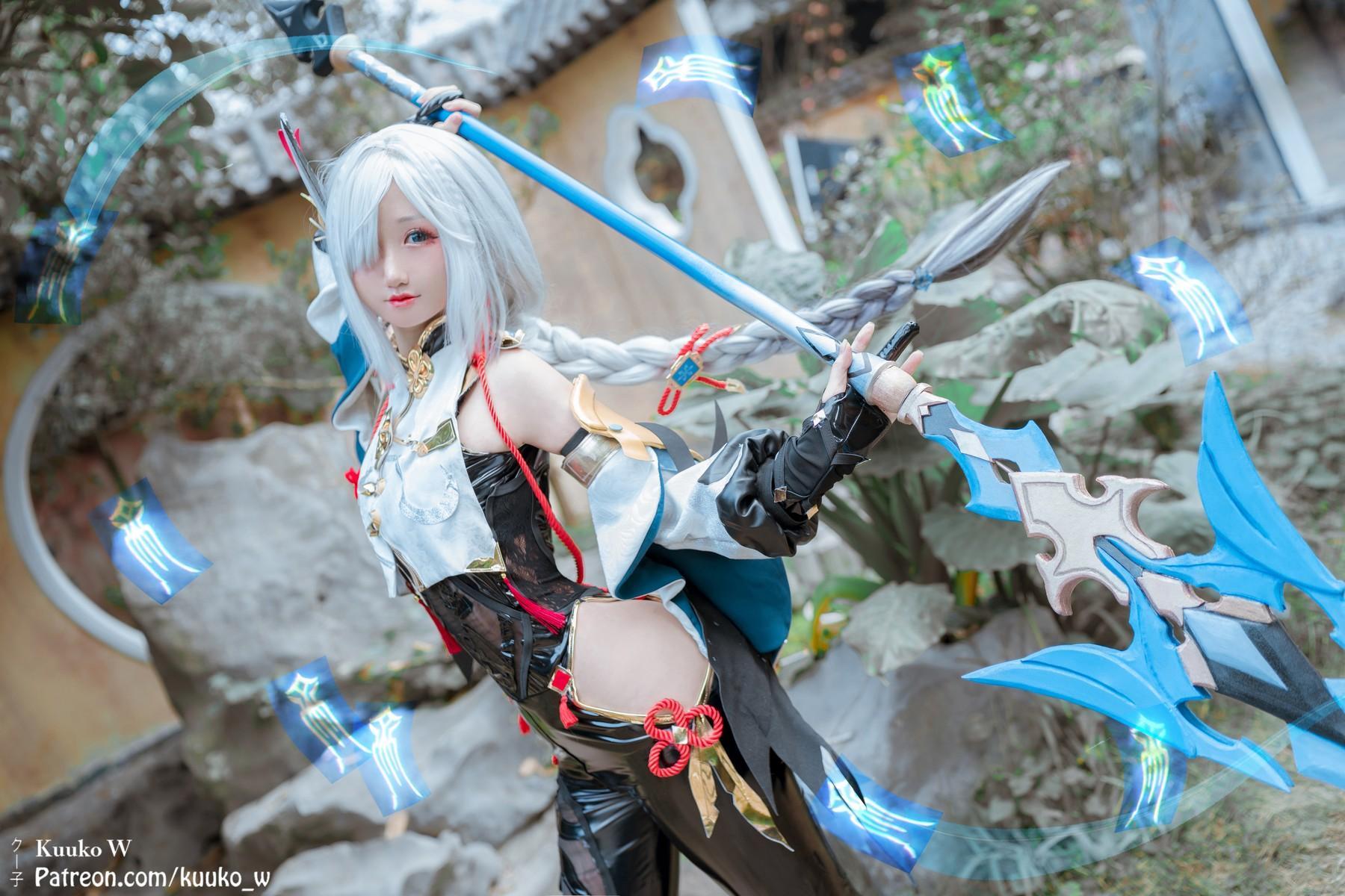 Cosplay KuukoW クー子 Shenhe 申鹤(4)