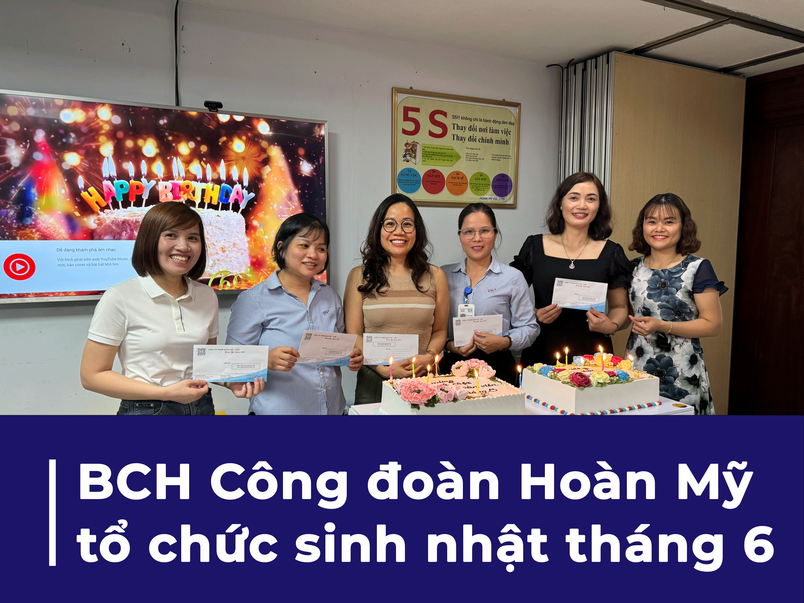 SINH NHẬT ĐOÀN VIÊN THÁNG 5
