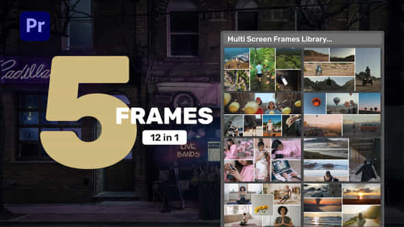 Multi Screen Frames - VideoHive 39471460
