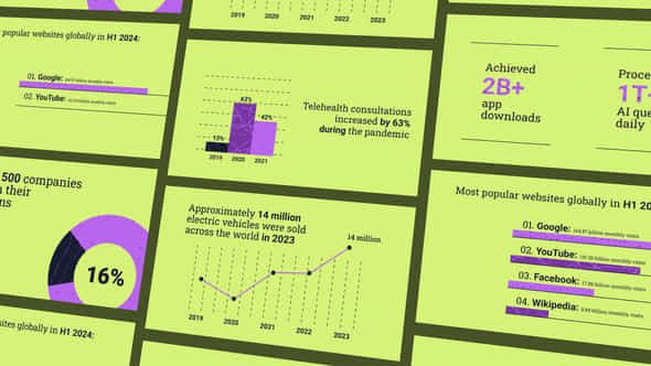 Catchy Animated Infographics - VideoHive 56437001