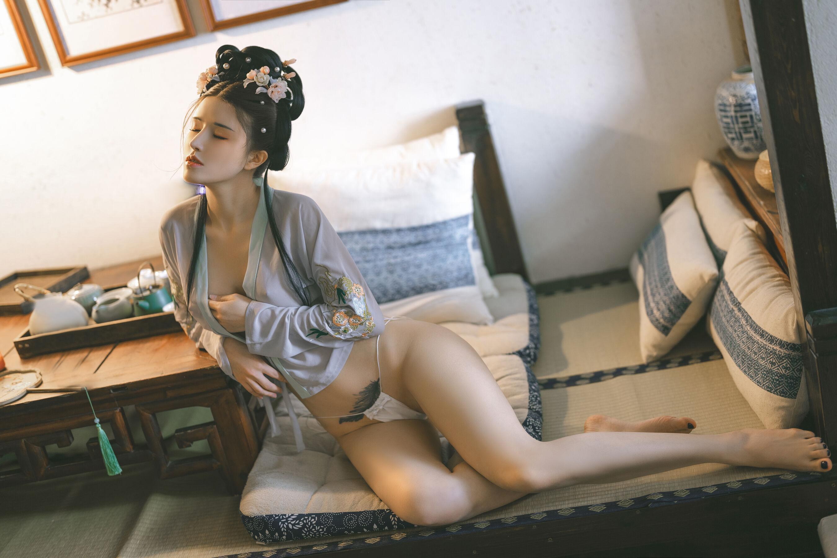 国模套图 鹿八岁《汉服》(38)