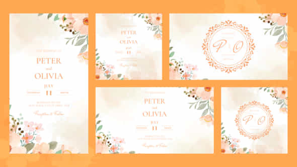 Wedding Invitation Intro - VideoHive 51546391