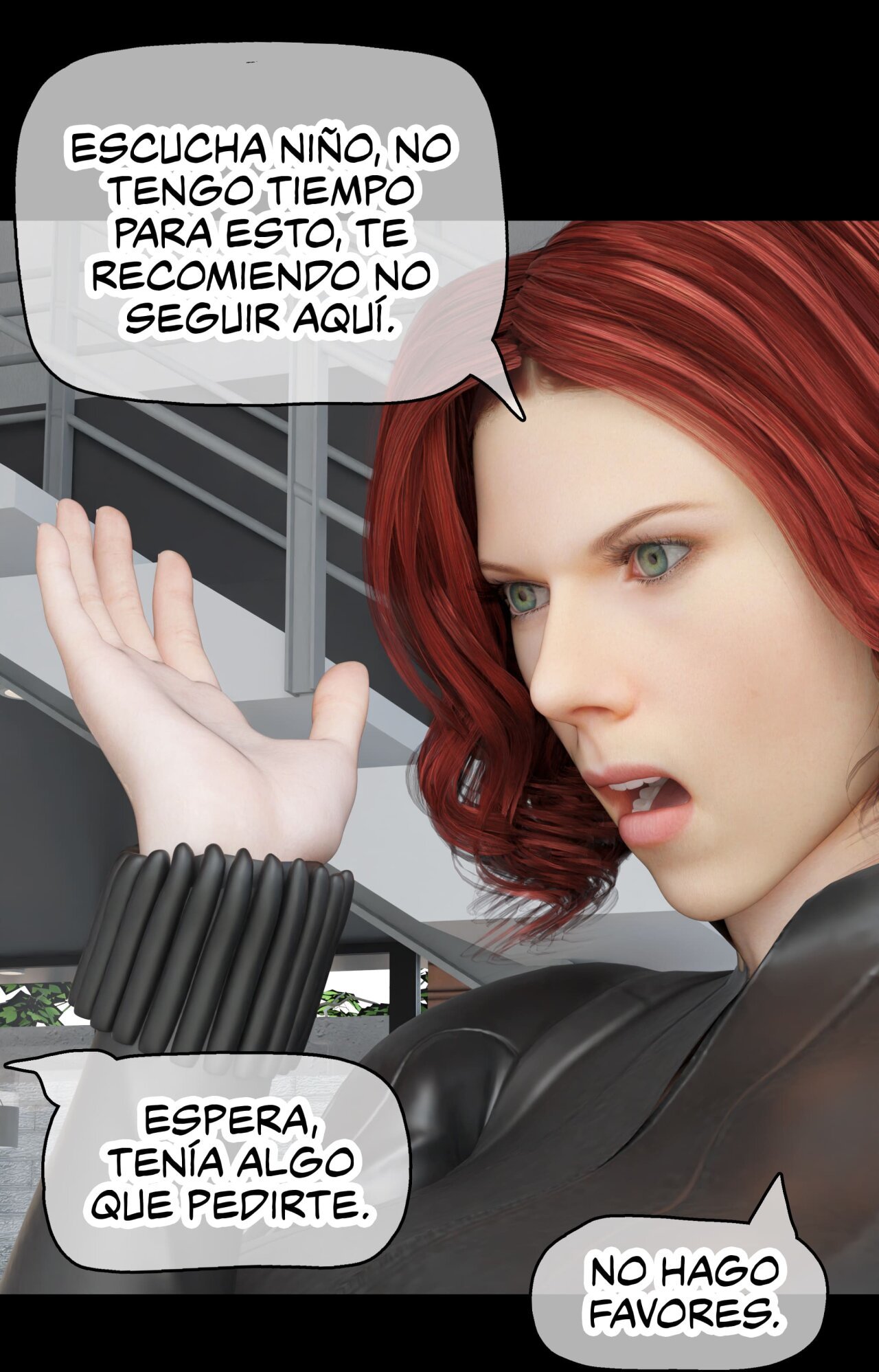 La viuda de mi vecina comic 3D - 85