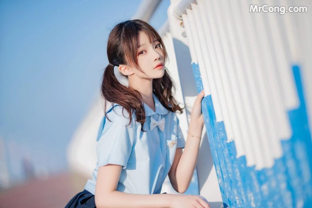 Coser@桜桃喵 Vol.125: 蔚蓝 (33 photos)(20)