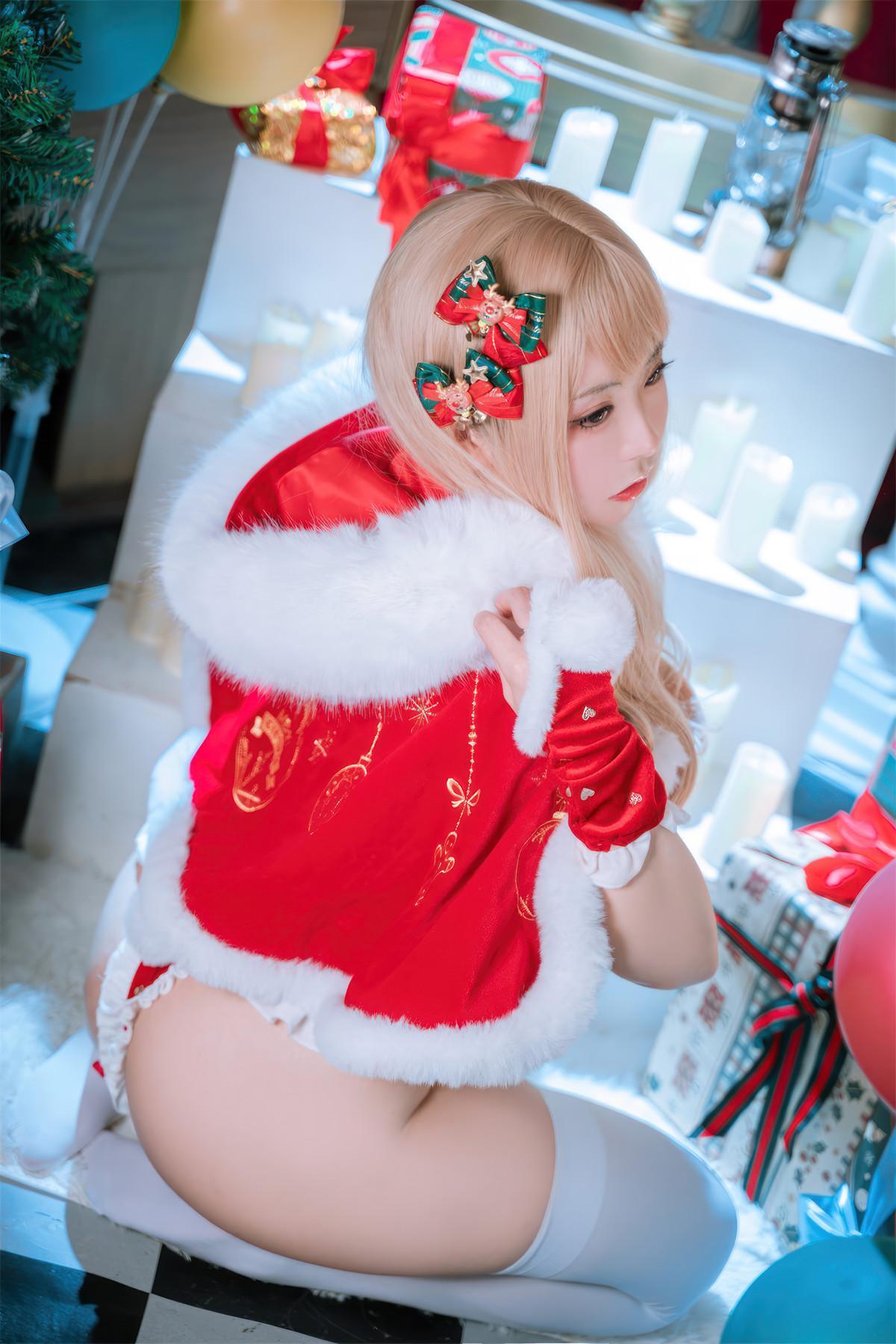 Cosplay 虎森森 圣诞精灵 Christmas(22)