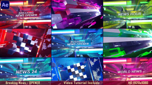 Breaking News Opener - VideoHive 47307100