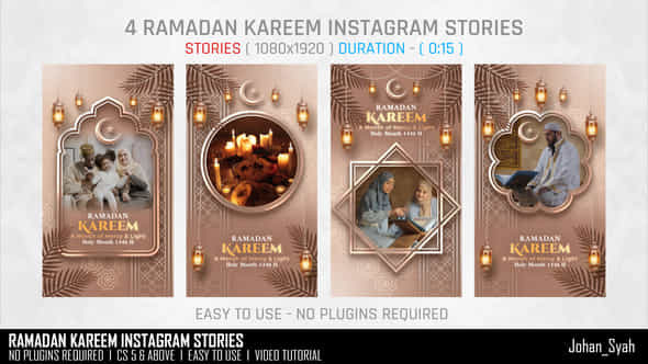 Ramadan Instagram Stories - VideoHive 57365233