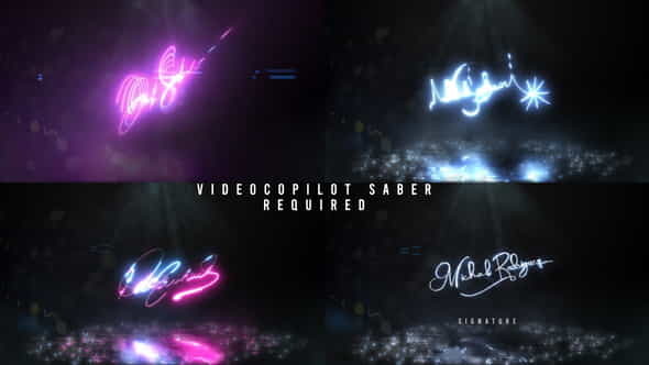 Reveal Your Signature - VideoHive 29056823