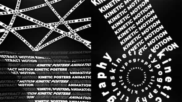 Kinetic Titles - VideoHive 48015749