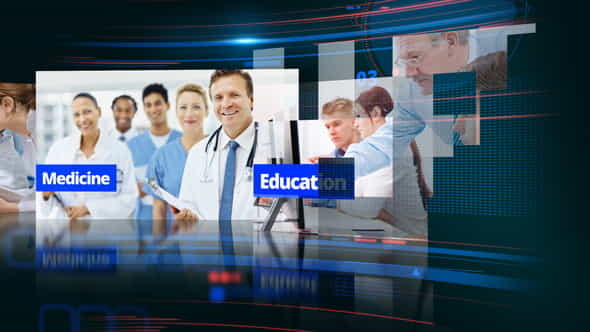 Science & Medicine Opener | Technology - VideoHive 11687605