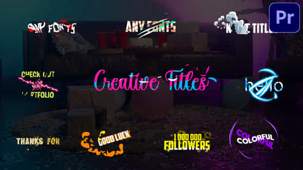 Creative Titles - VideoHive 31980860