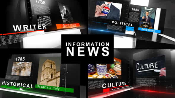 Information News - VideoHive 8988330