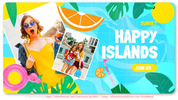 Summer Beach Project - VideoHive 46298864