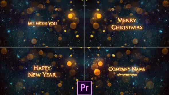 Christmas Titles - - VideoHive 41741458