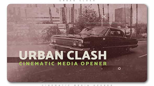 Urban Clash Cinematic Media Opener - VideoHive 20975494