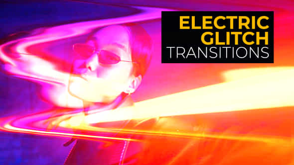Electric Glitch Transitions Premiere Pro - VideoHive 45942741