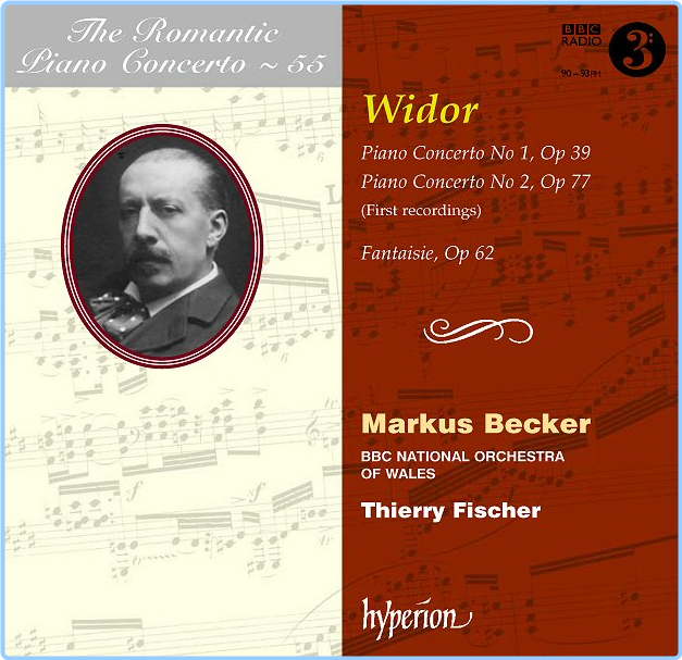 The Hyperion Romantic Piano Concerto Series Vol 51 55 Widor, Reger, Strauss Taubert & Ors RSDXopsO_o