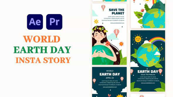 World Earth Day Instagram Story - VideoHive 57725857
