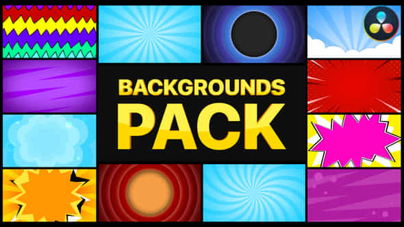 Backgrounds Pack Davinci Resolve - VideoHive 51084744