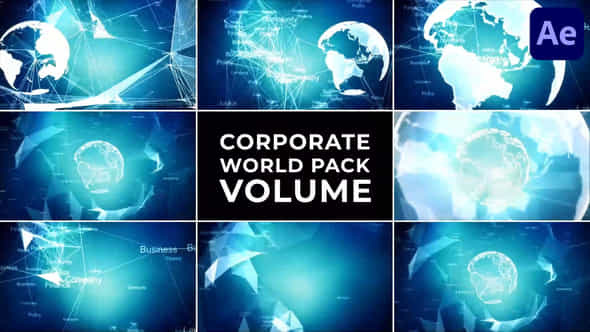 Corporate World Pack For After Effects - VideoHive 52661052