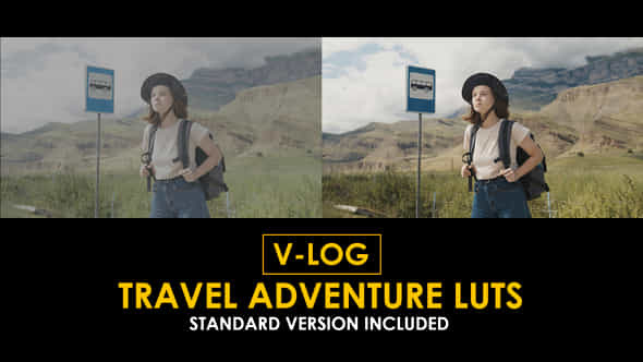 Vlog Travel Adventure And Standard Color Luts - VideoHive 51443734