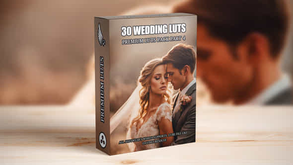 Top 30 Professional Cinematic Wedding Luts For Wedding Filmmakers Part 4 - VideoHive 49625882