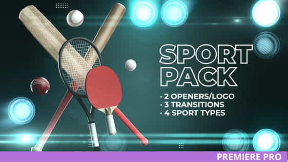 Tennis Cricket Baseball Pack for - VideoHive 32299756