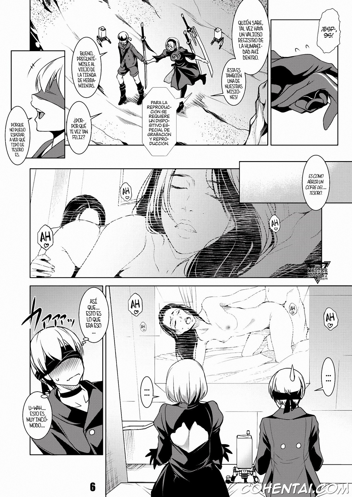 [Harmoniodeon] (NieR:Automata) xxx comics manga porno doujin hentai español sexo 