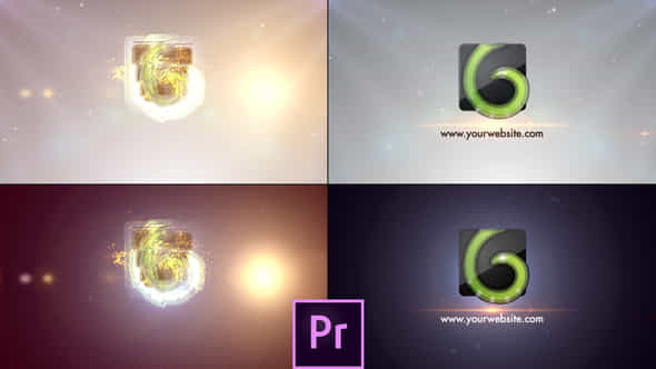 Glass Logo Form - VideoHive 34180261