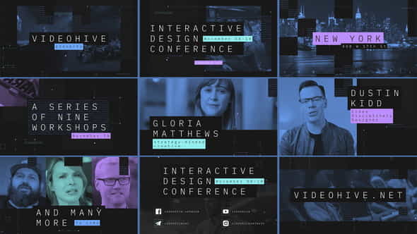 Interactive Design Conference - Event - VideoHive 25399411