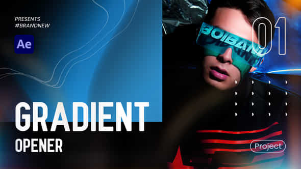 Gradients Modern Opener - VideoHive 57713464