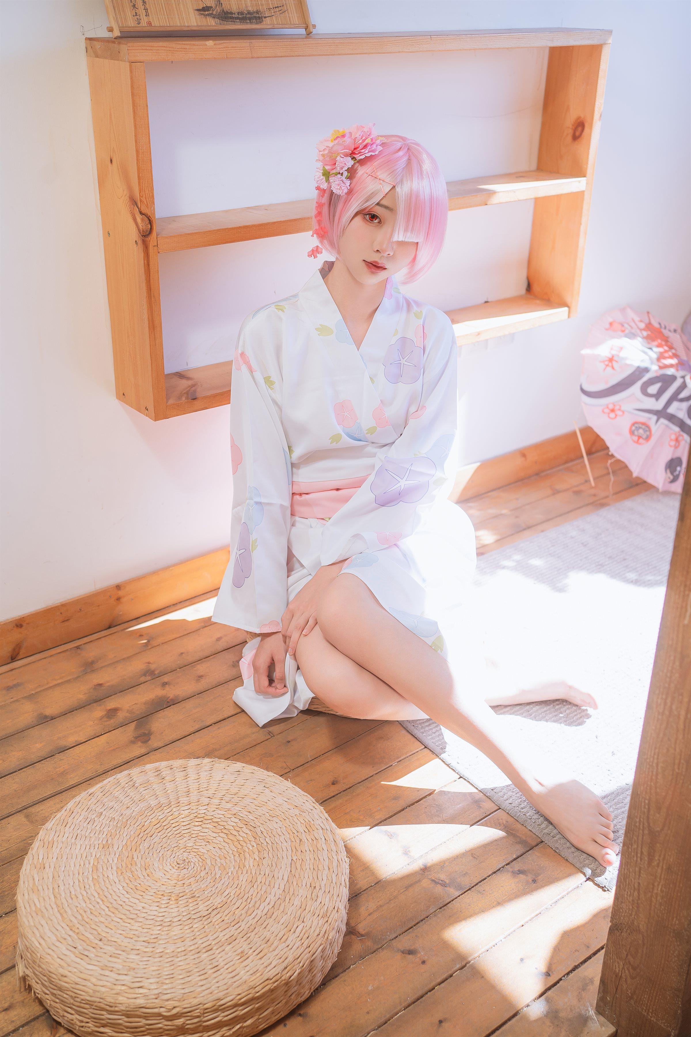 爆机少女喵小吉 Nekokoyoshi - 八月番T3会员 双子：拉姆蕾姆(8)