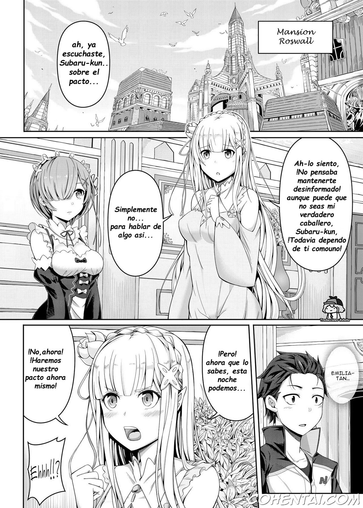 Jishou Kishidou (Re:Zero kara Hajimeru Isekai Seikatsu) xxx comics manga porno doujin hentai español sexo 