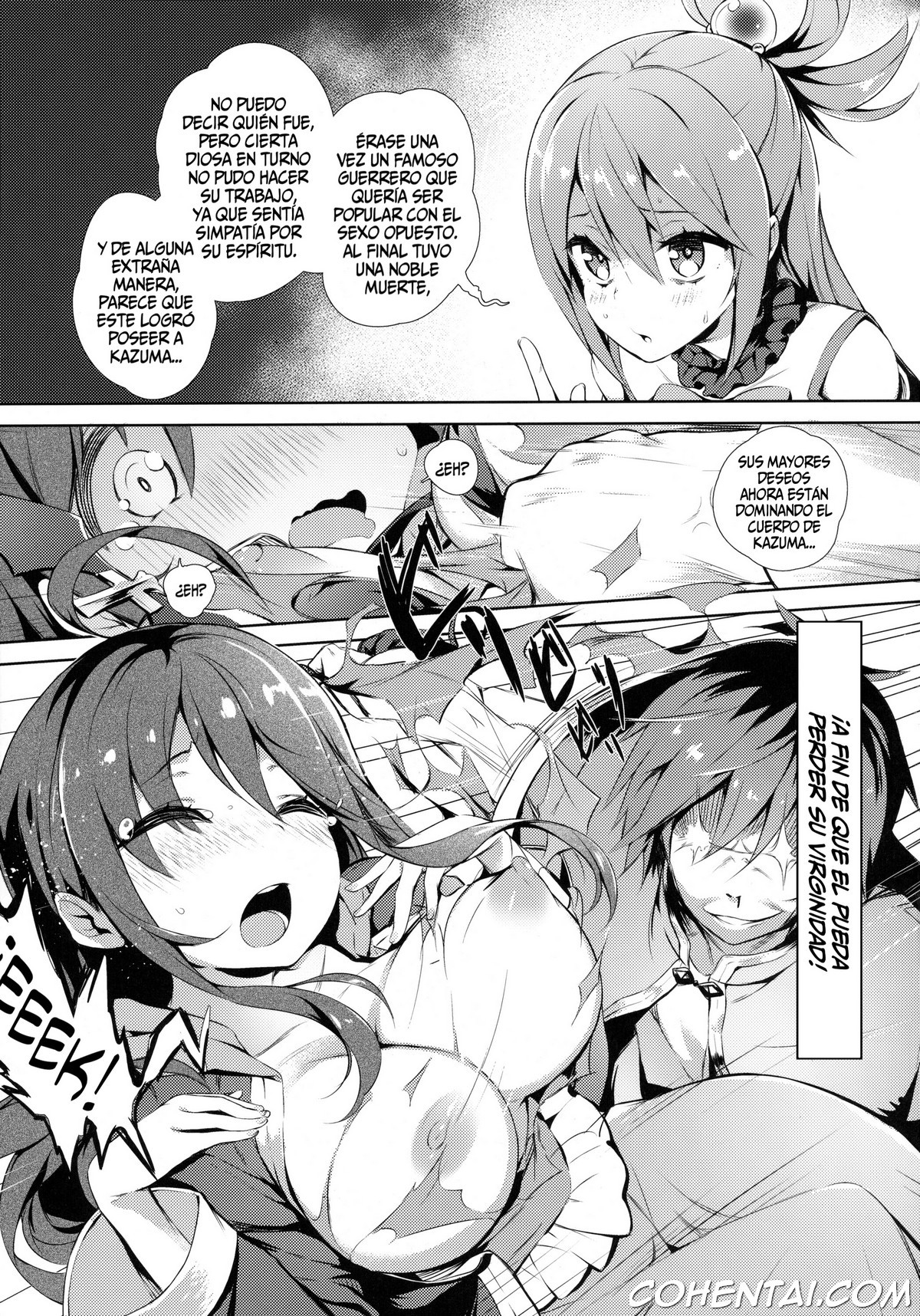 Kono Innen no Futari de Period o! (Kono Subarashii Sekai ni Syukufuku o!) xxx comics manga porno doujin hentai español sexo 