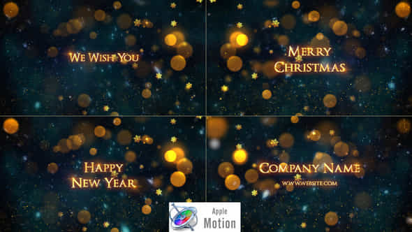 Christmas Titles - - VideoHive 41938410