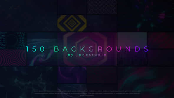 150 Loop Backgrounds - VideoHive 32025268