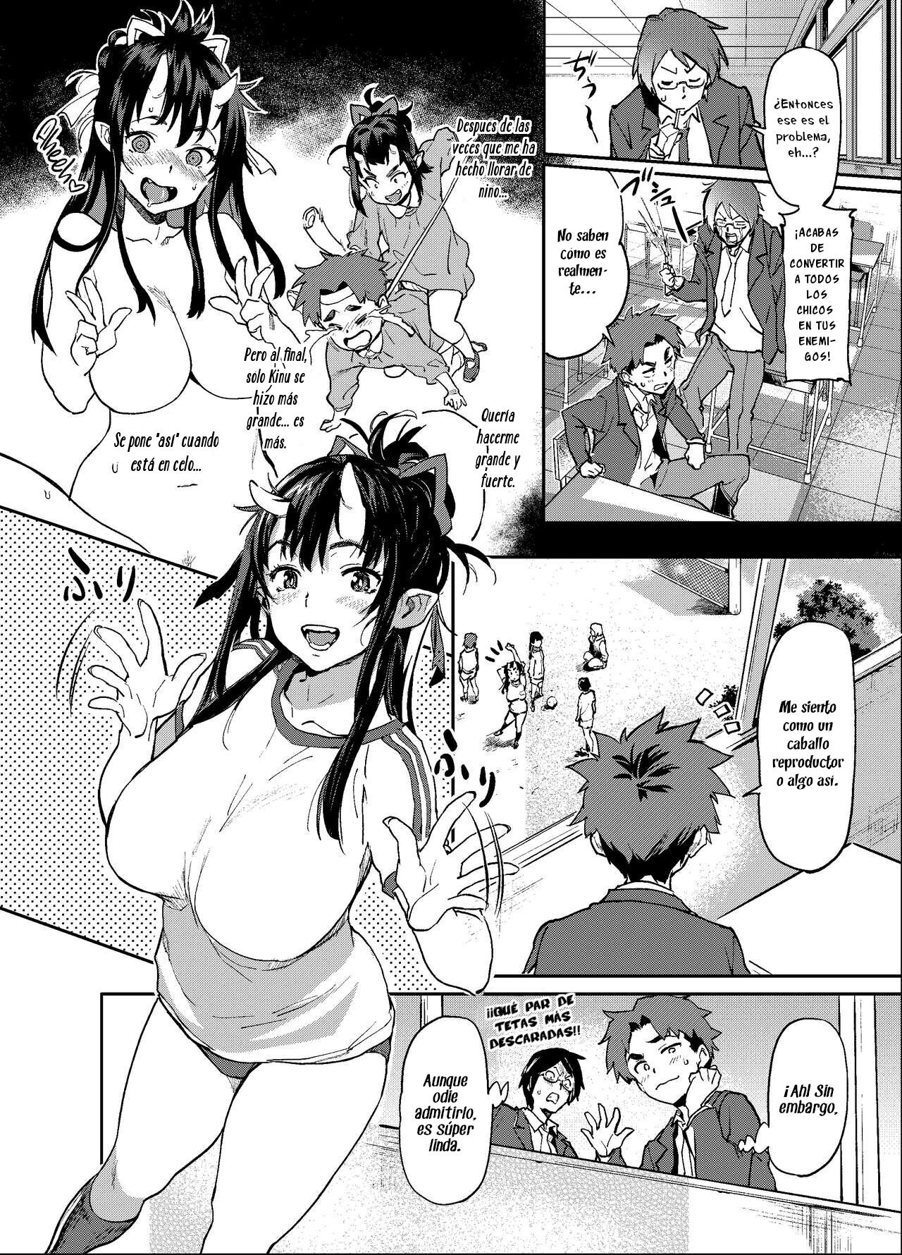 Oni-Musume-chan wa Hatsujouki! - La chica Oni esta en celo! - 15